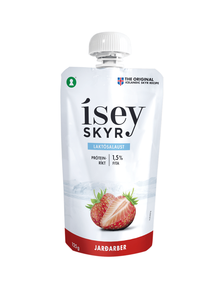 Ísey skyr jarðarber skvísur 125 g