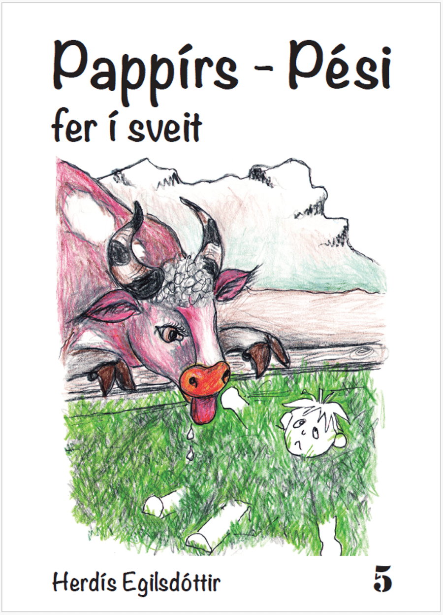 Pappírs-Pési fer í sveit - bók 5