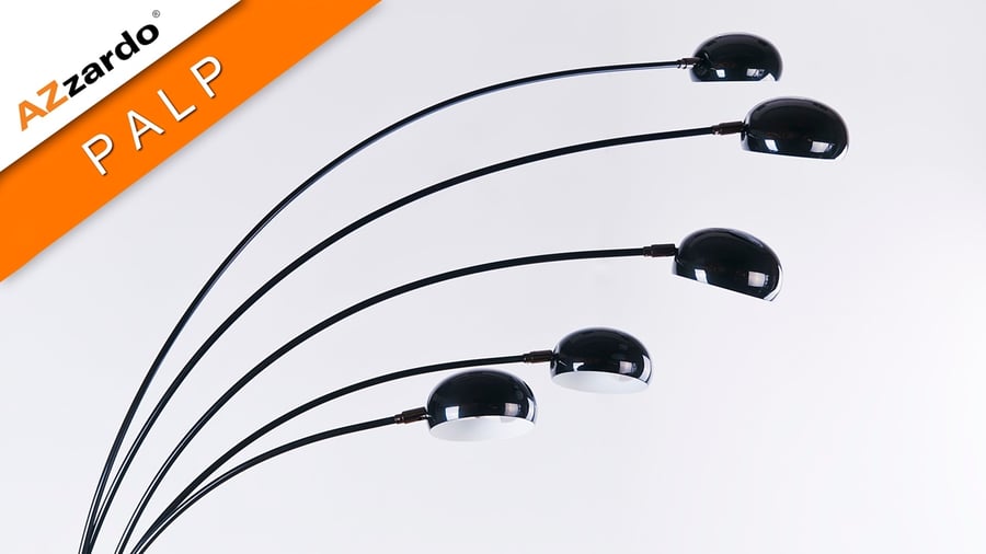 Palp Black Floor lamp