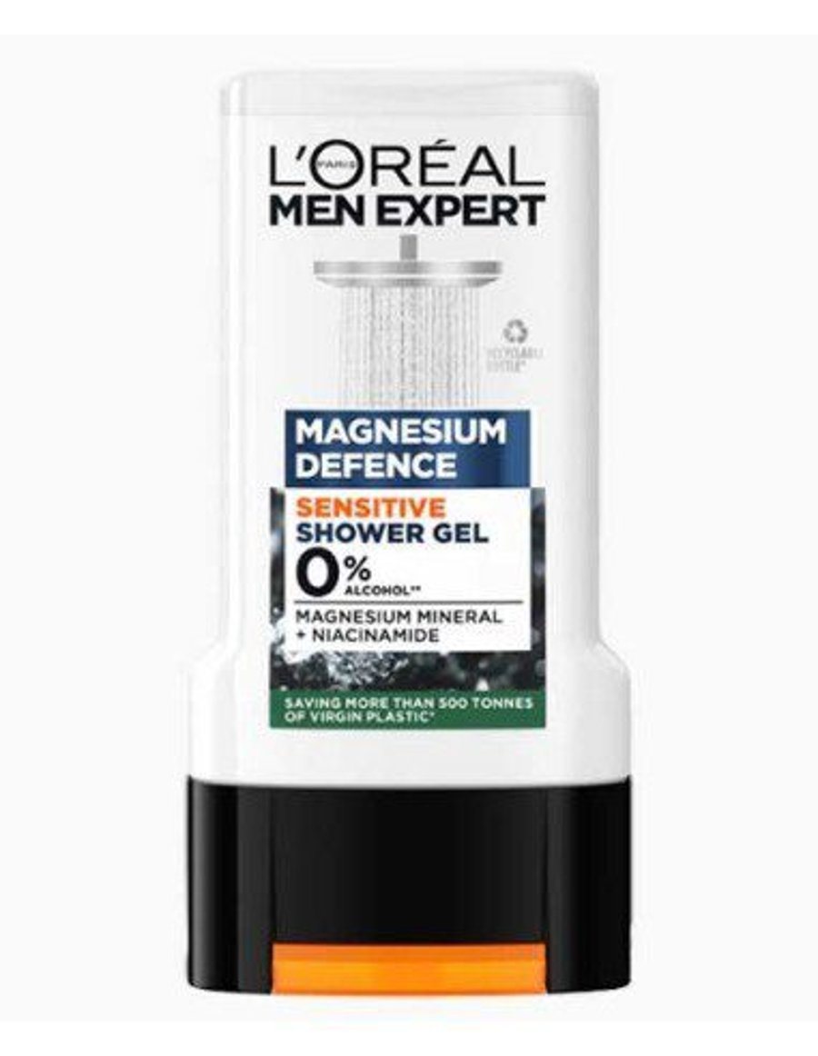 L'oreal Men Expert Magnesium Defence Sensitive Sturtusápa 300 ml