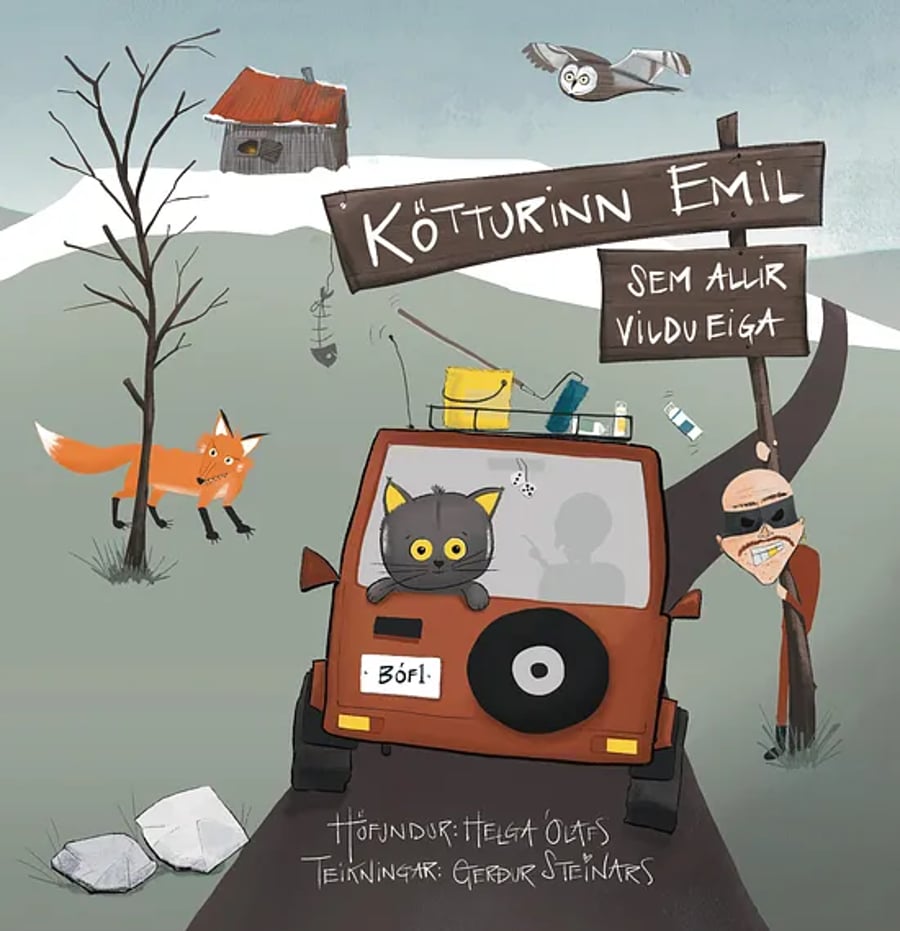 Kötturinn Emil sem allir vildu eiga