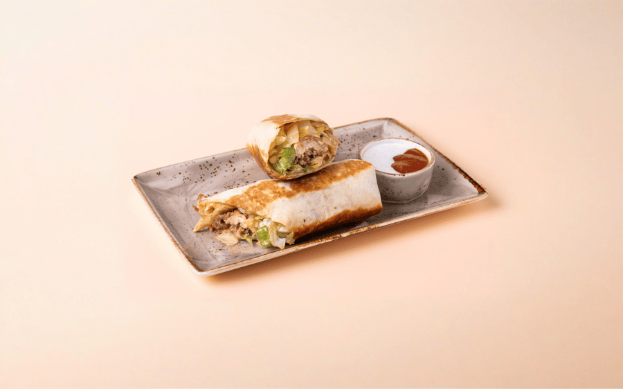 Barnas Kjúklinga Shawarma