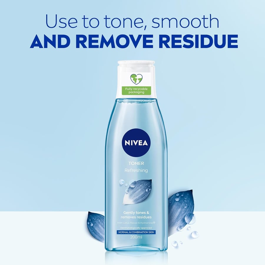 Nivea Refreshing Lotus Blóma Tóner 200 ml