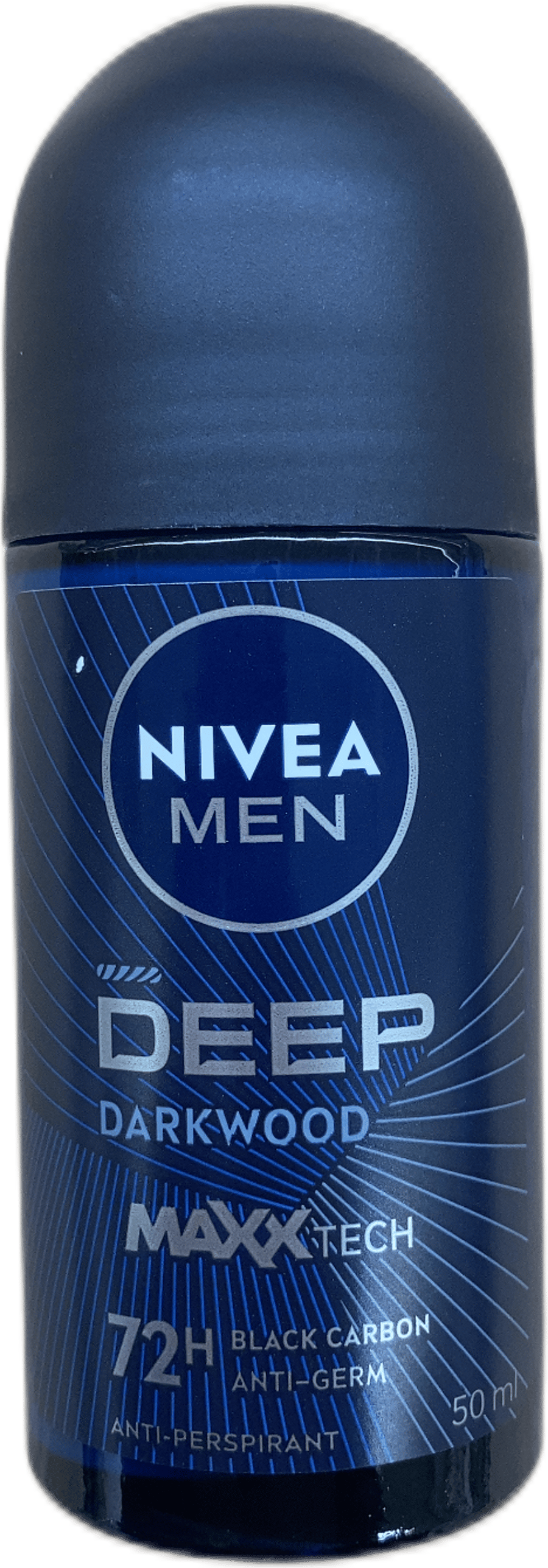 Nivea Men Deep Darkwood Maxx Tech 72 klst. Black Carbon sýkladrepandi svitavörn 50 ml