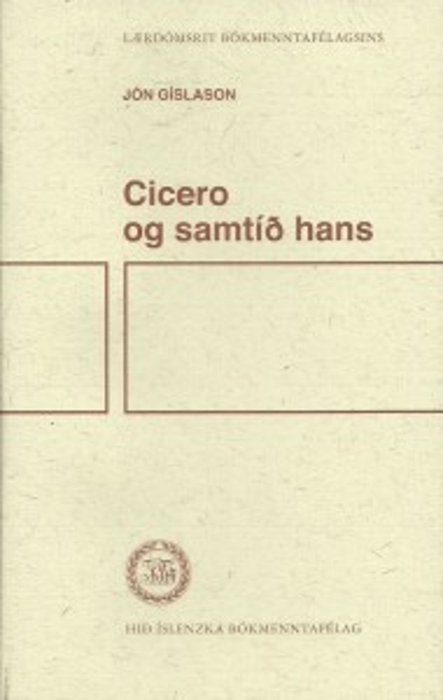 Cicero og samtíð hans