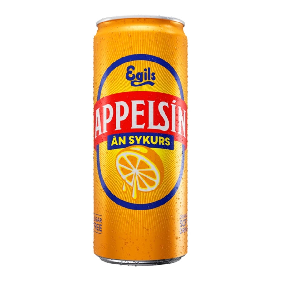 Appelsín Sykurlaust 330ml