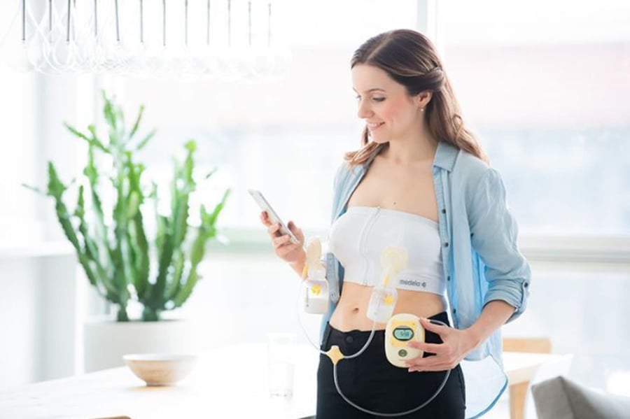 Medela Easy Express pumpu/brjóstahaldari TILBOÐ
