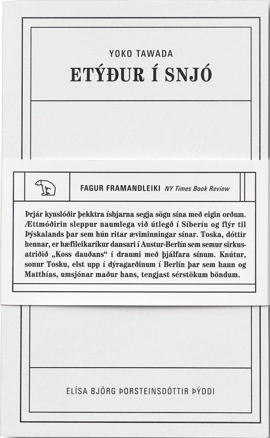 Etýður í snjó