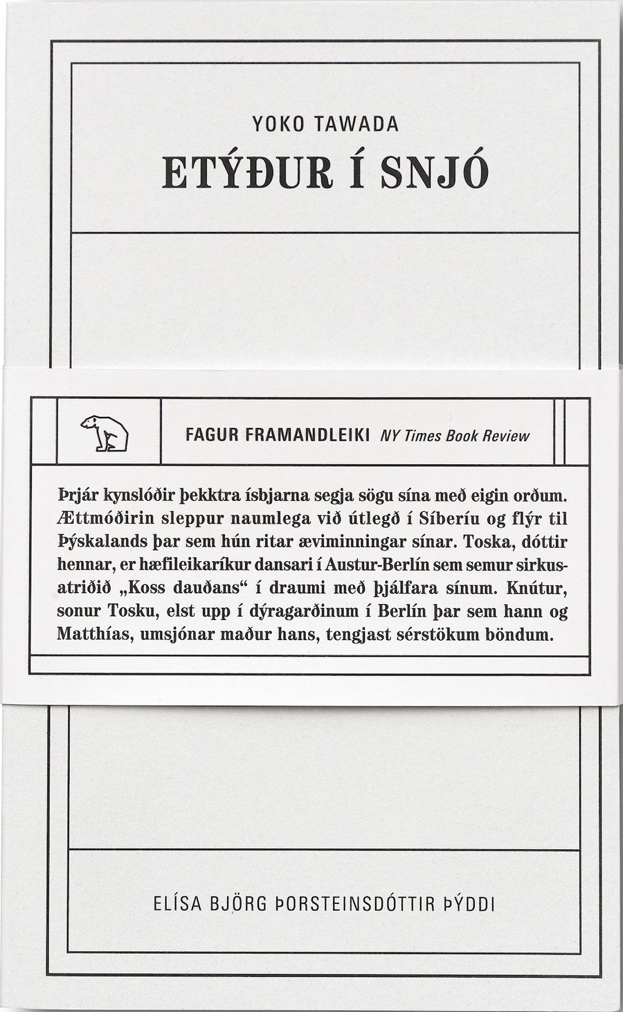Etýður í snjó