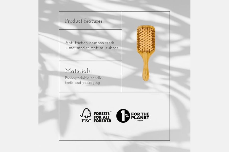 Bamboo Hairbrush