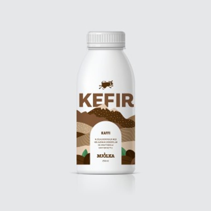 Mjólka Kefir með kaffibragði 250 ml
