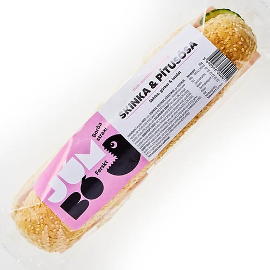 Jumbo langloka skinka & pítusósa 190 g