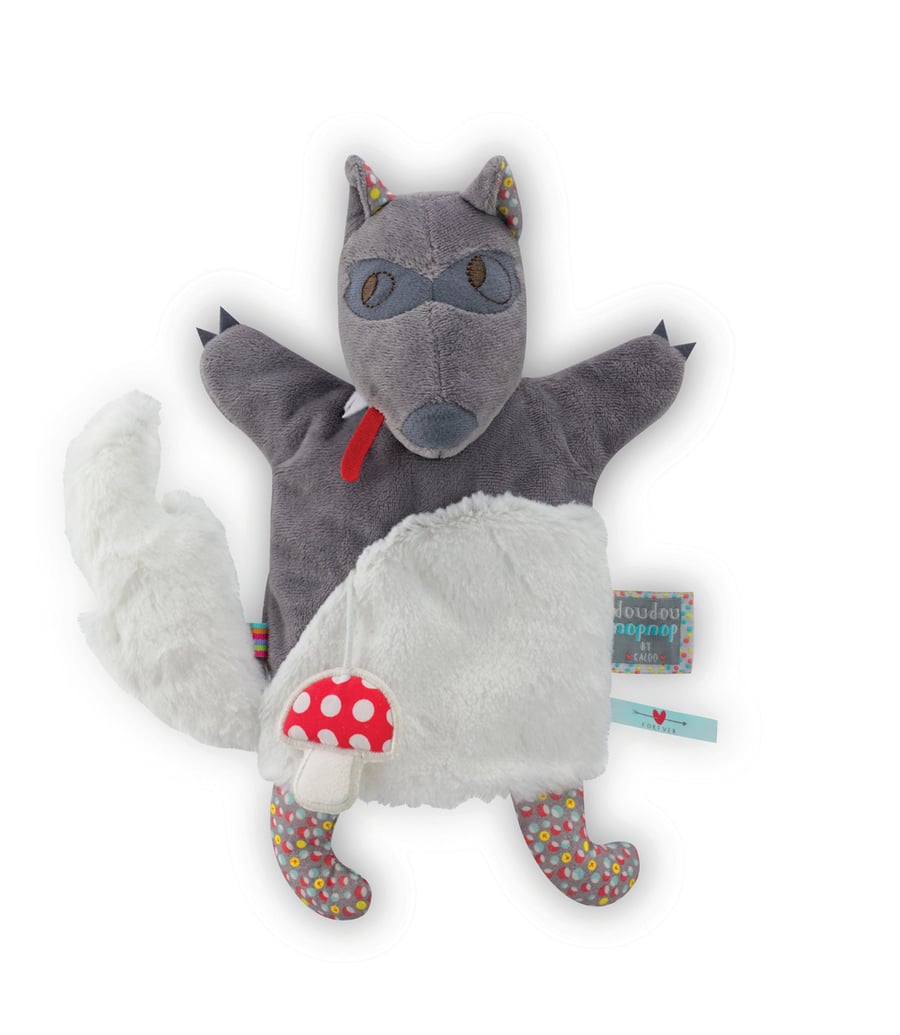 Kaloo nopnop woof wolf dou puppet