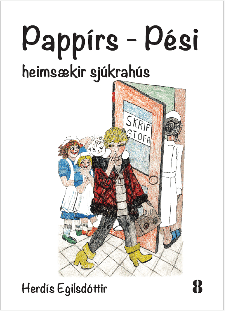 Pappírs-Pési heimsækir sjúkrahús - bók 8