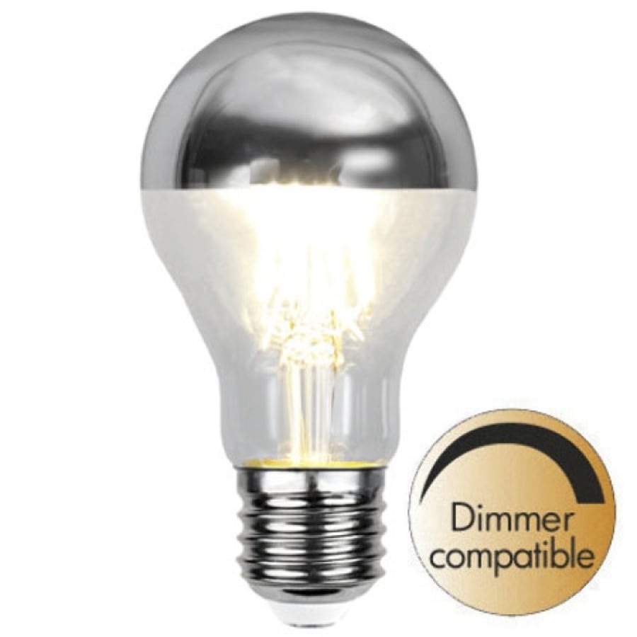 Illumination LED Reflective Top Silver E27 2700K 350lm Dimmer comp.