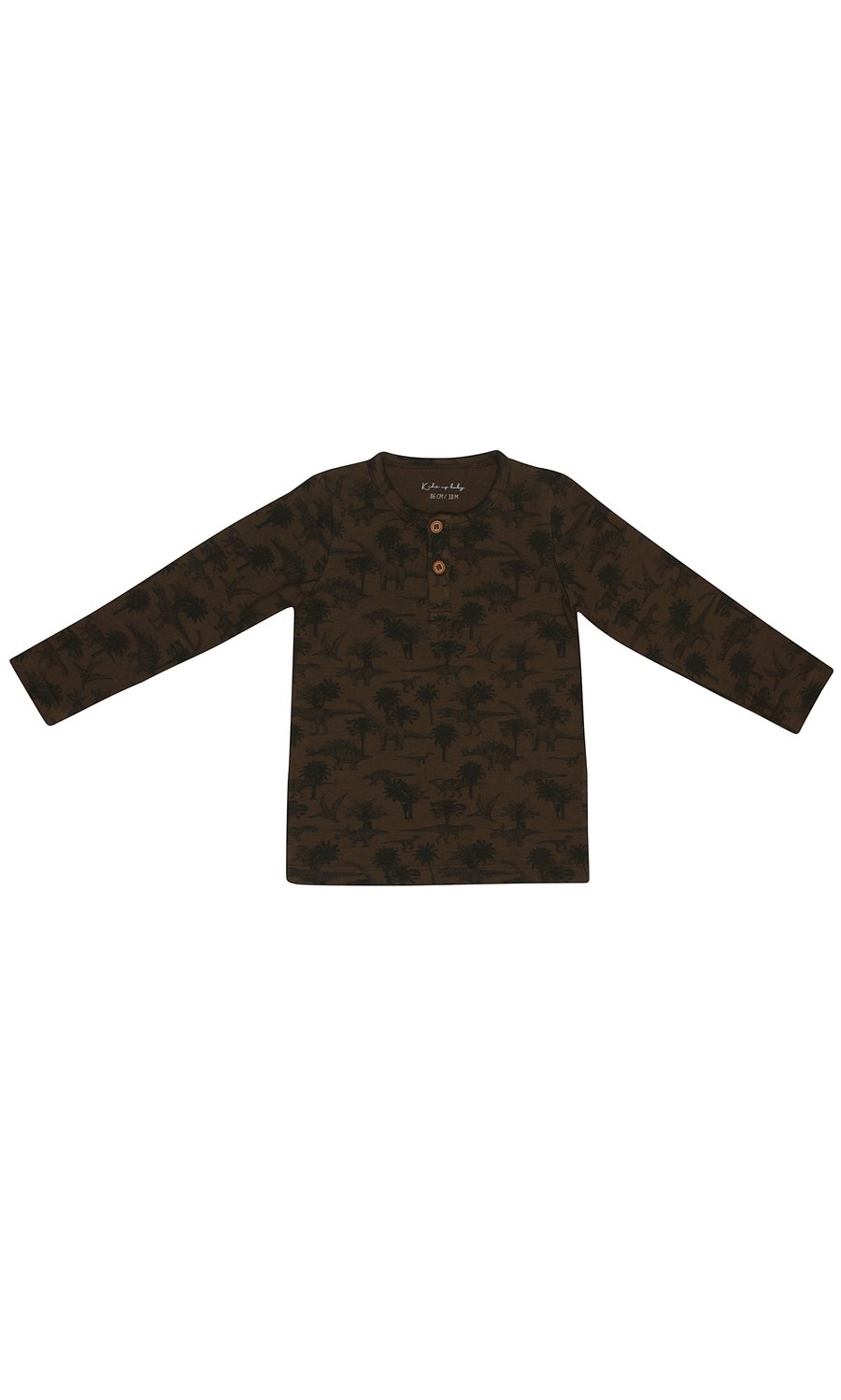 Kids-up baby T-shirt langerma dark forre