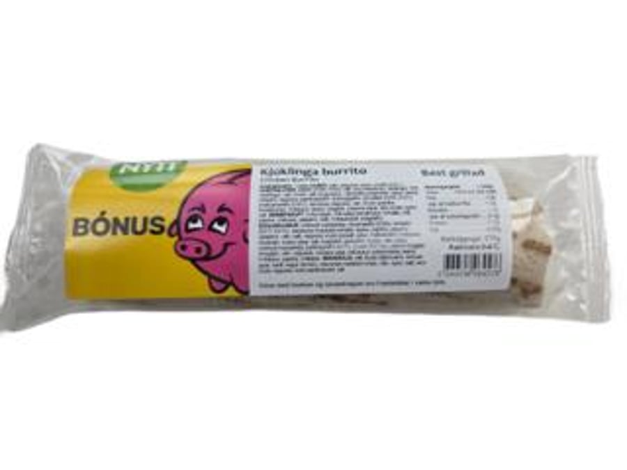 Bónus kjúklinga burrito 250 g