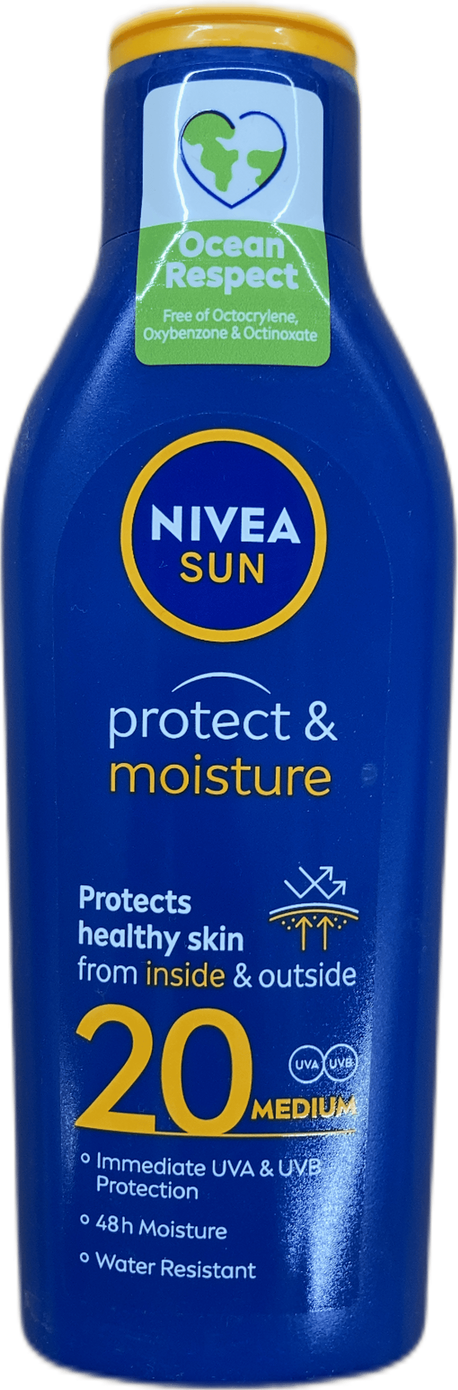 Nivea Sun Vernd og raki SPF 20 200 ml