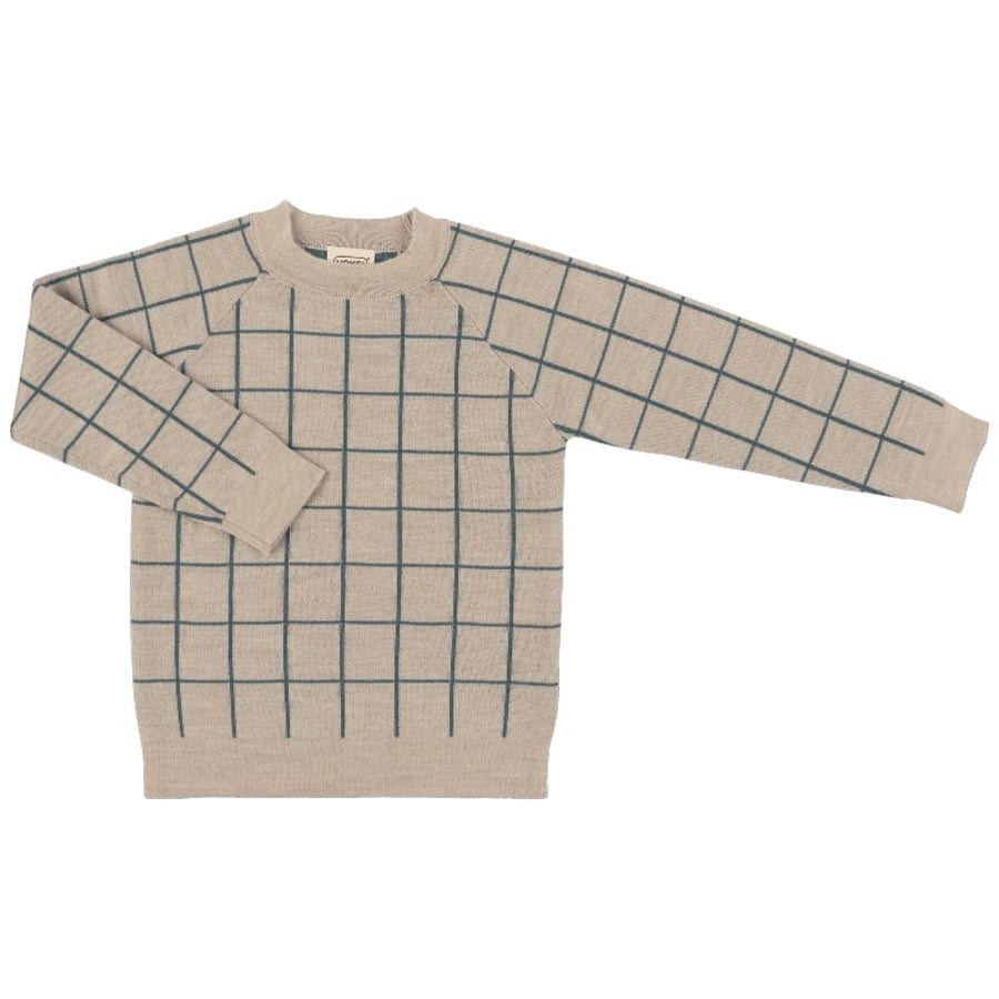 Voksi Wool D Knit peysa Mel San Green