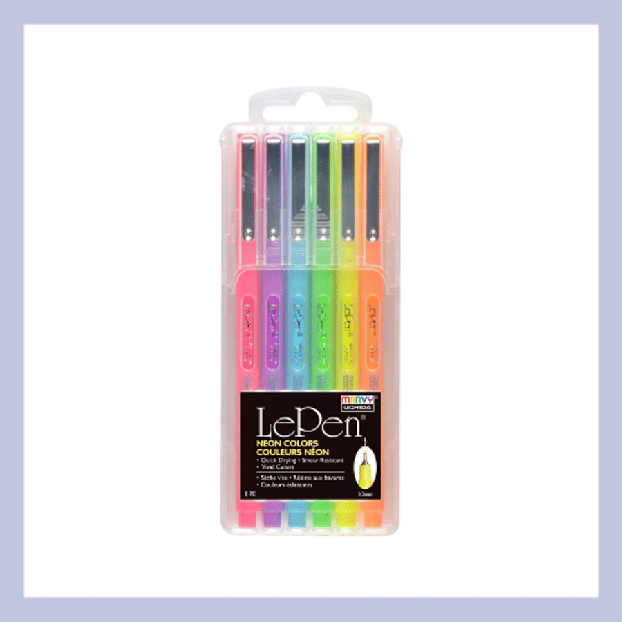 LePen pakki – Neon 6stk