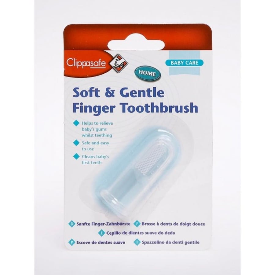 Clippasafe fingurtannbursti í boxi