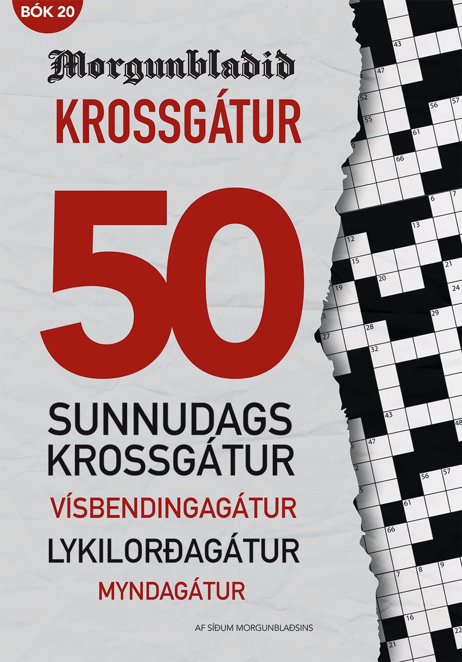 Krossgátur Morgunblaðsins bók 20