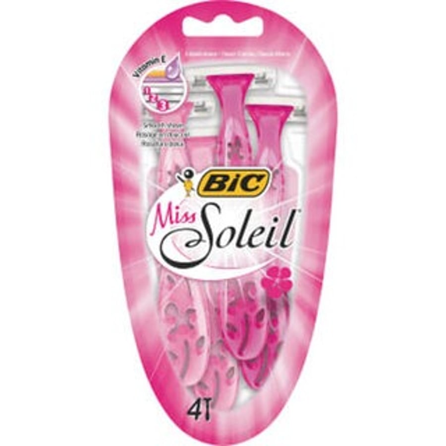 Bic Soleil rakvélar 4 stk.