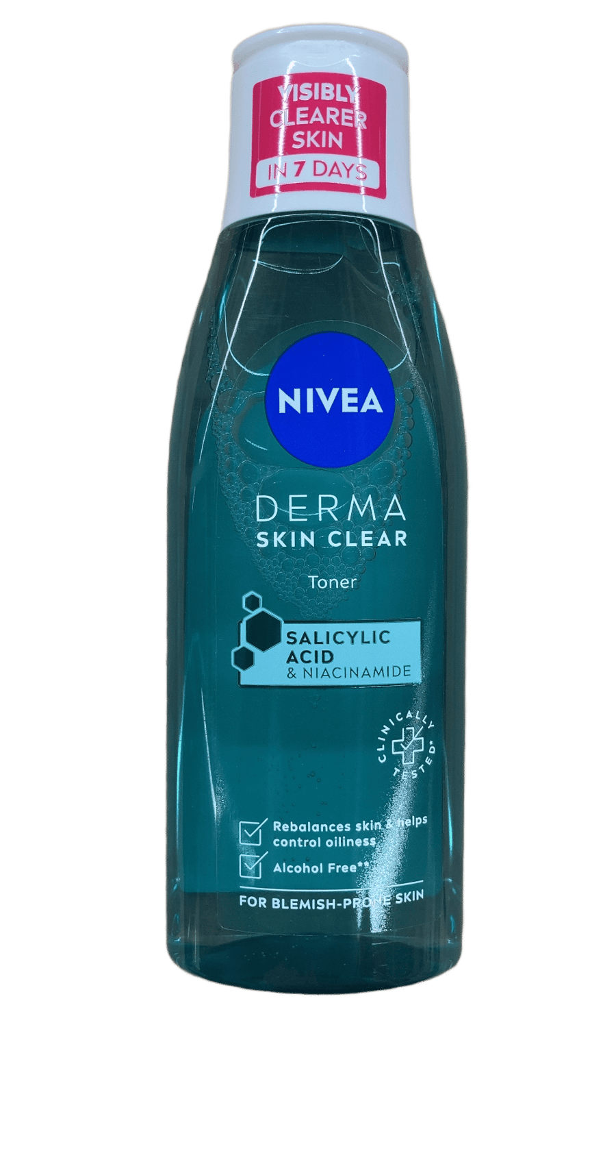 Nivea Derma Skin Clear andlitsvatn með salisýlsýru og níasínamíði 200 ml