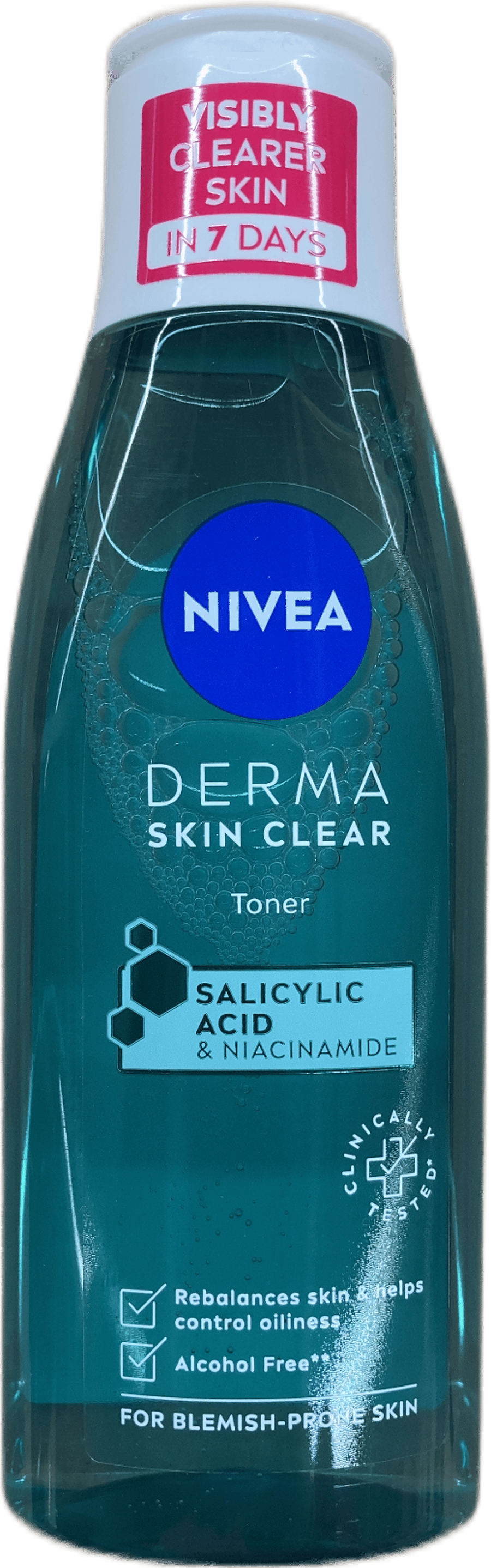 Nivea Derma Skin Clear andlitsvatn með salisýlsýru og níasínamíði 200 ml