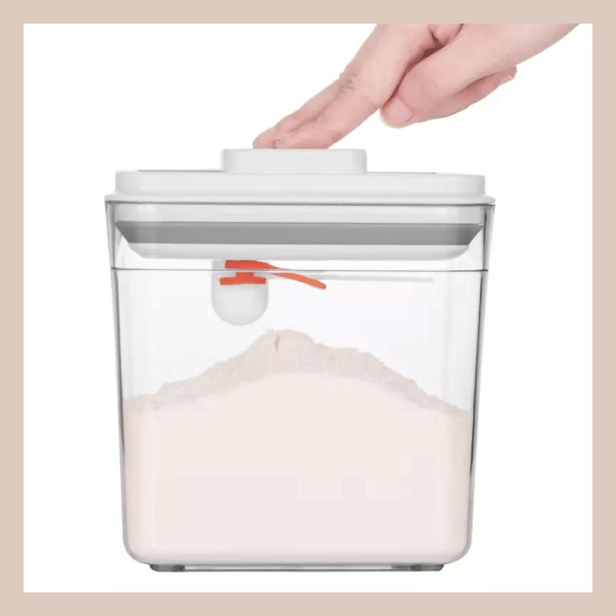 Þurrvörubox með loftþéttum tappa – 5 stærðir - 0.35L