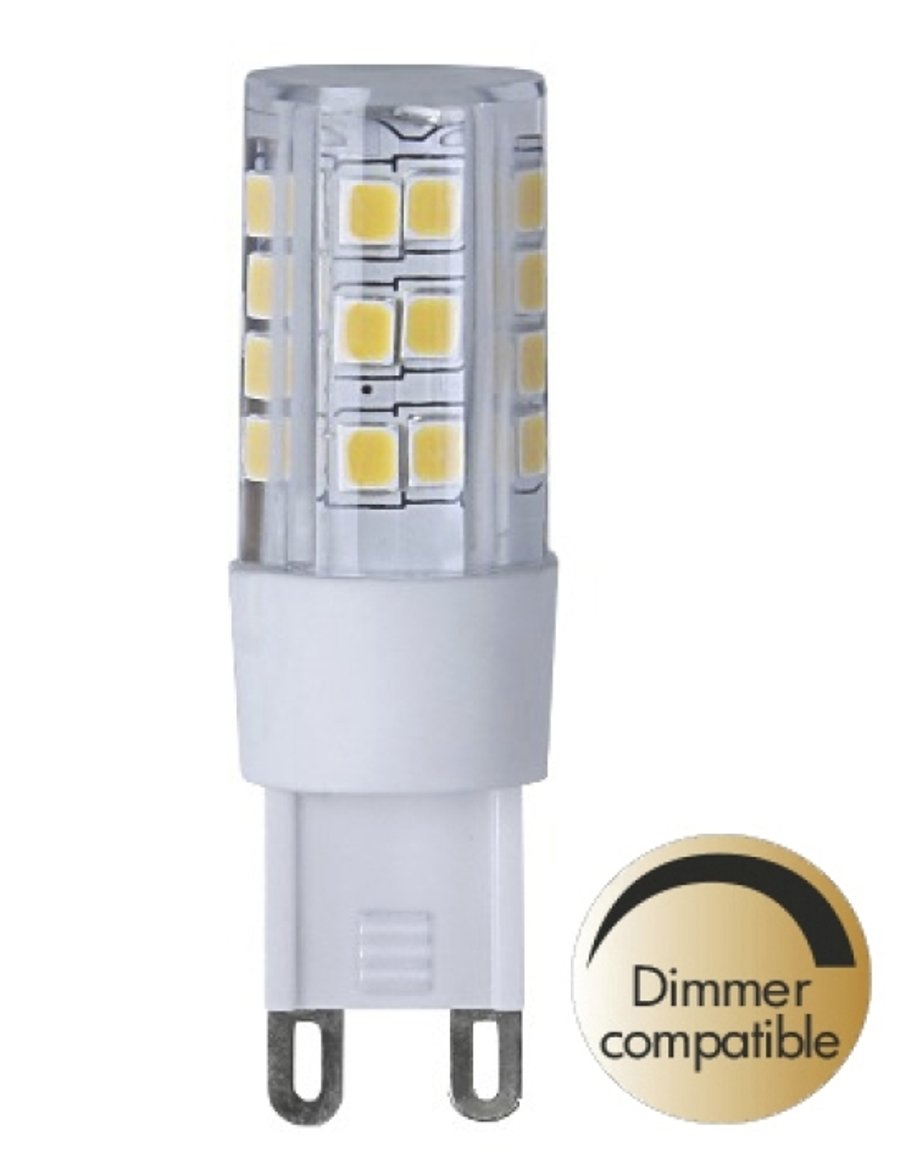 LED Clear G9 2700K 360lm Dimmer comp.