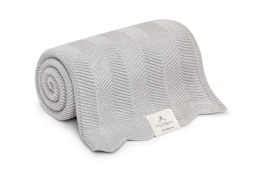 My memi teppi Fir grey