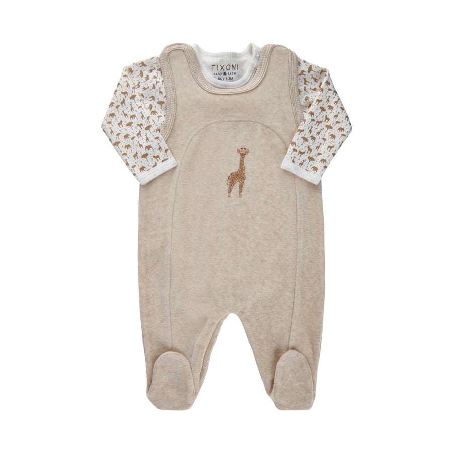 Fixoni Romper galli og samfella Tan SS21
