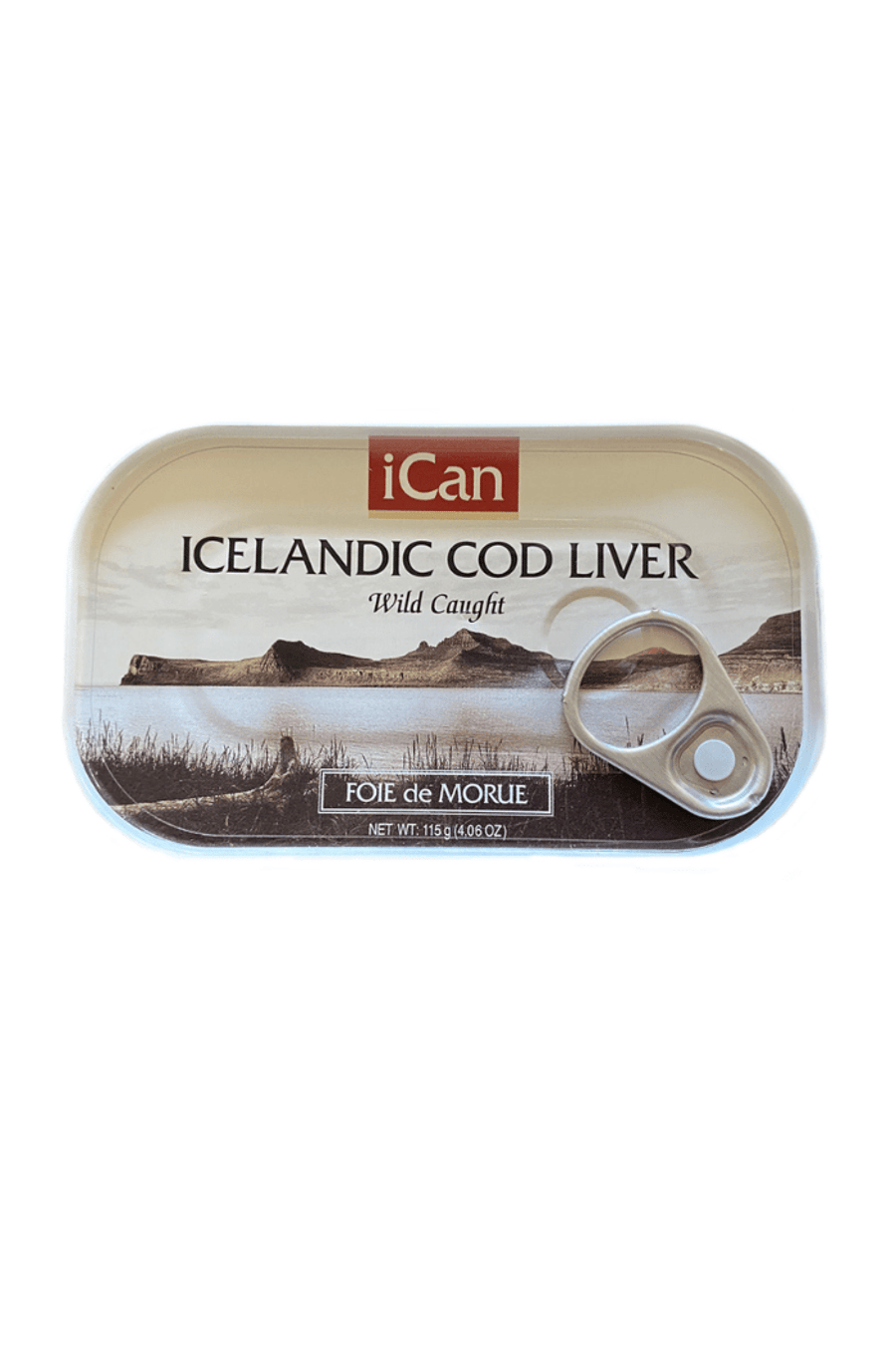 iCan Íslensk Þorsklifur - 115 gr.