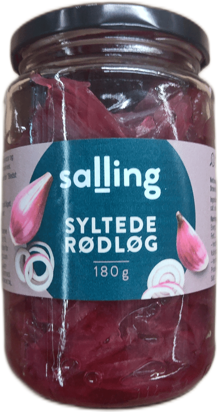 Salling sýrðir rauðlaukar 180 g