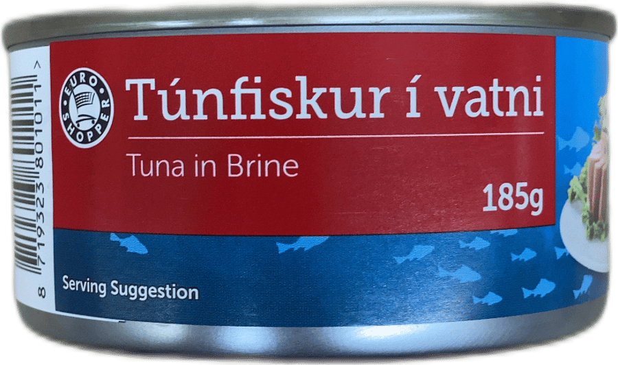Euro Shopper Túnfiskur í vatni 185 g
