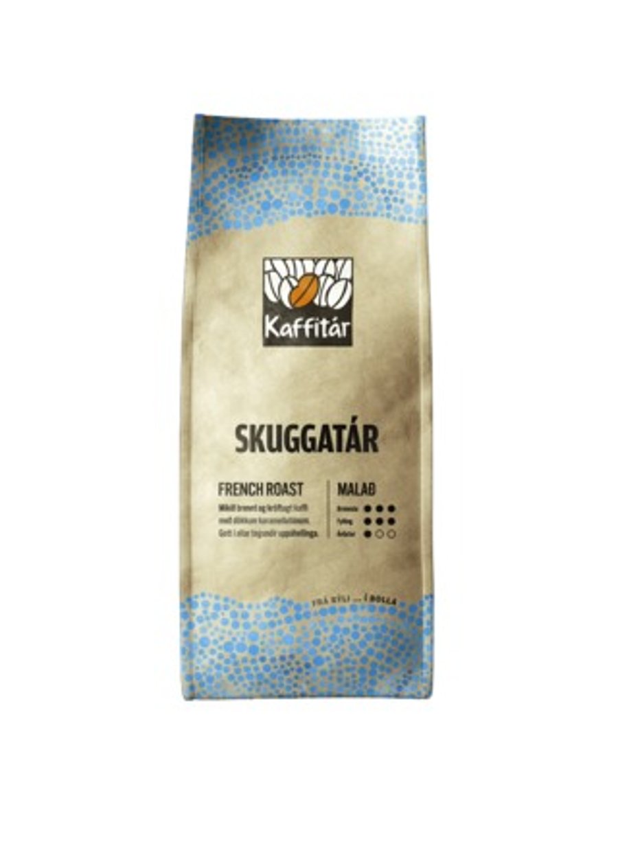 Kaffitár Skuggatár malað kaffi 400 g
