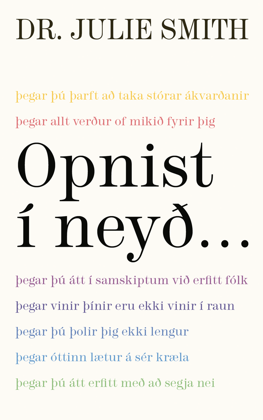 Opnist í neyð...