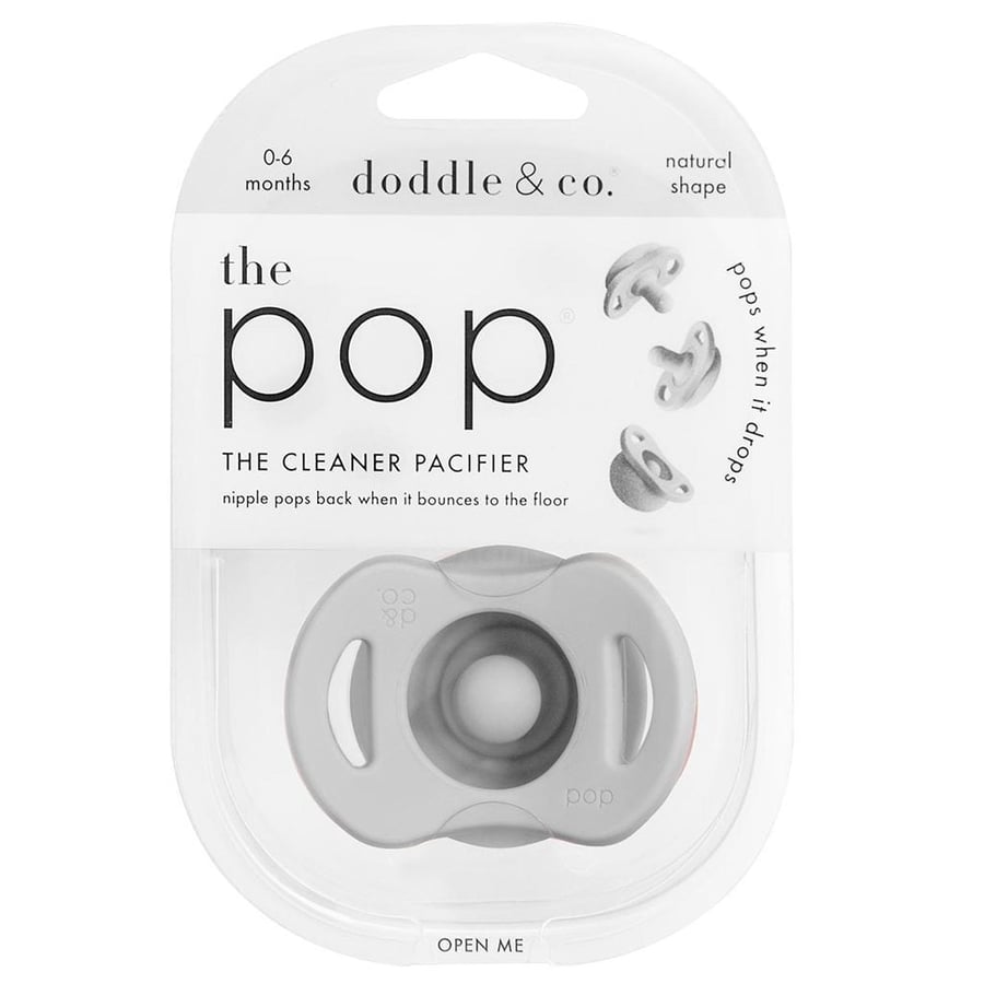 Pop & Go snuð Oh Happy Grey