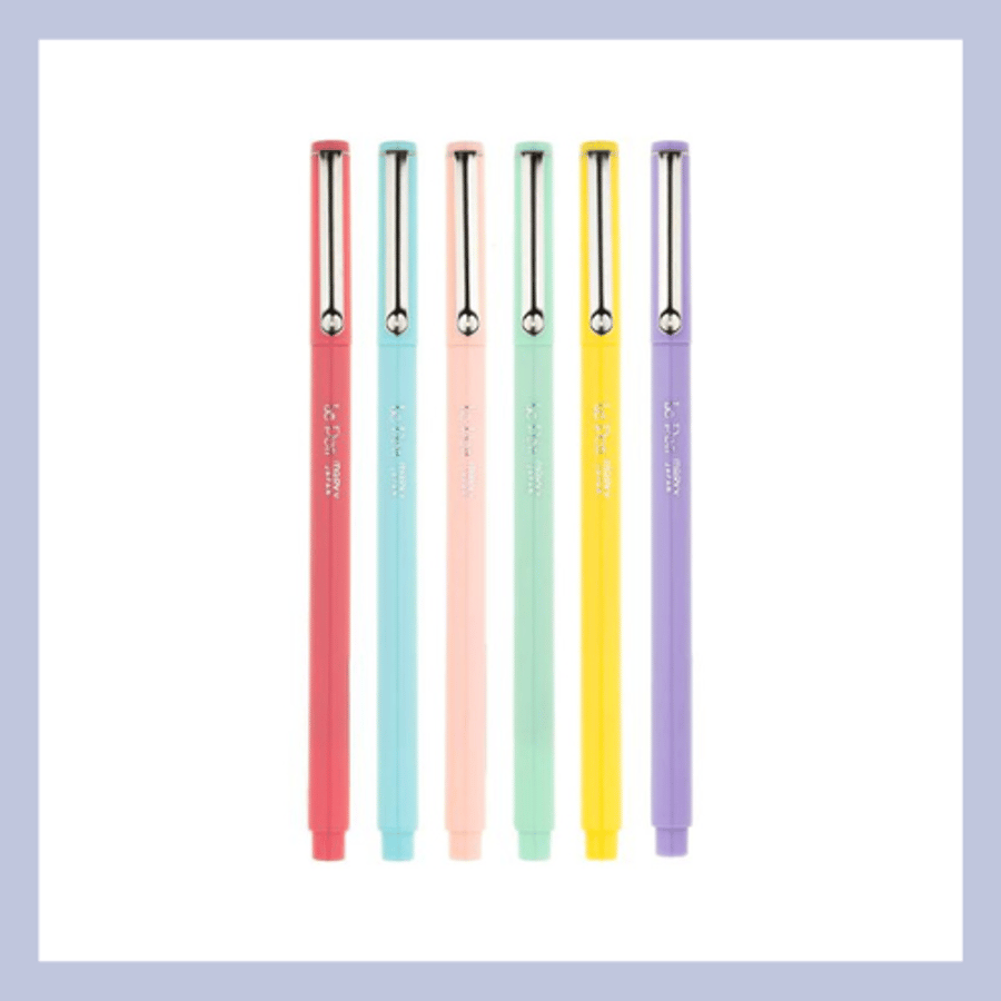 LePen pakki – Pastel 6stk