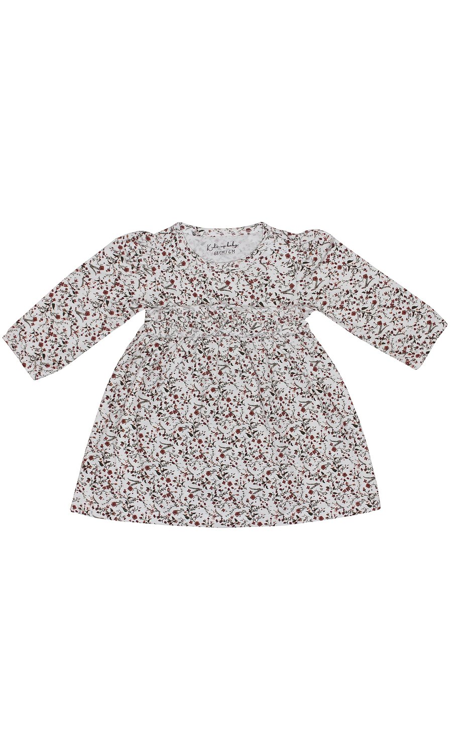 Kids-up baby kjóll l/e off white