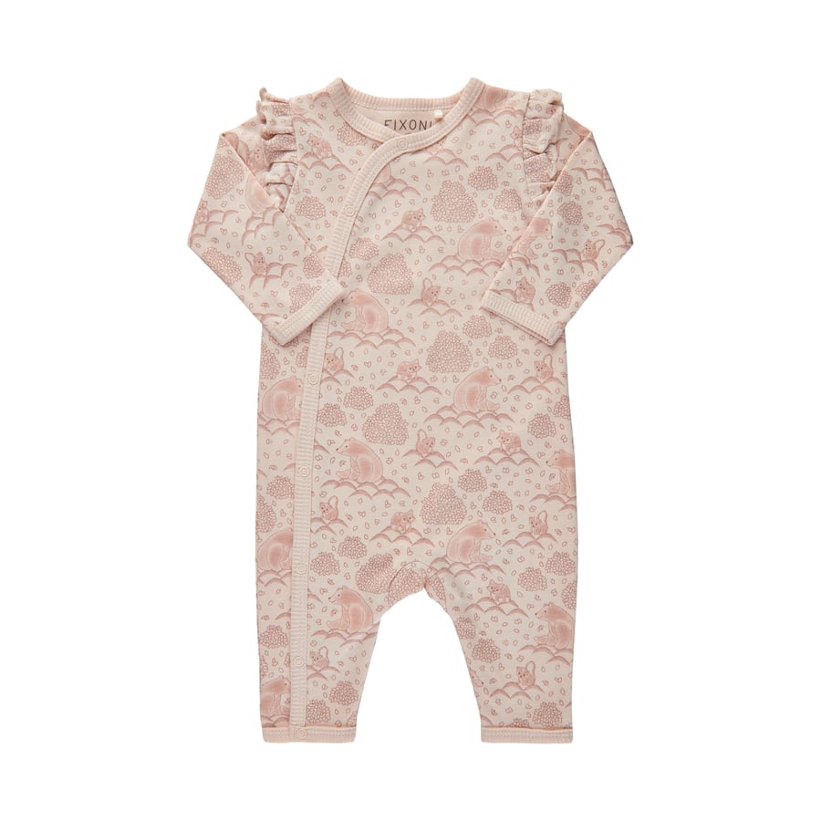 Fixoni náttgalli án sokk Mauve mom GOTS