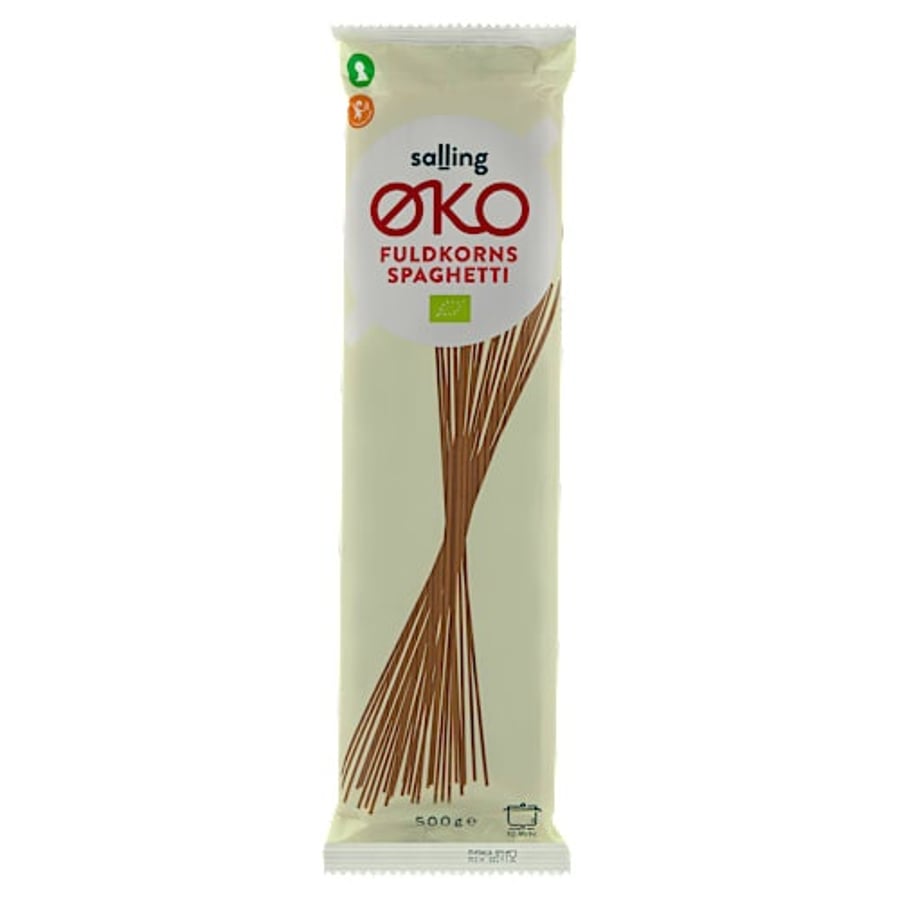 Salling ØKO spaghetti heilhveiti 500 g