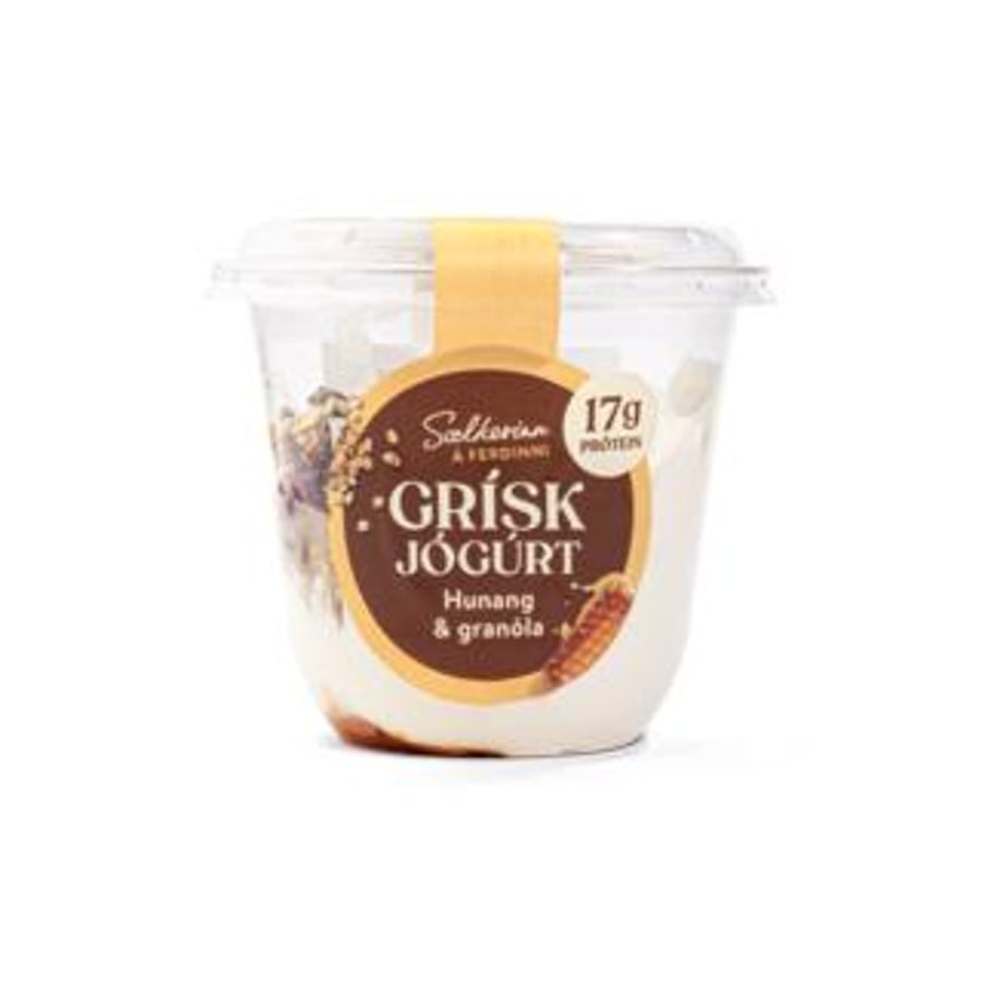 Sælkerinn grísk jógúrt m/hunangi & granola 200 g