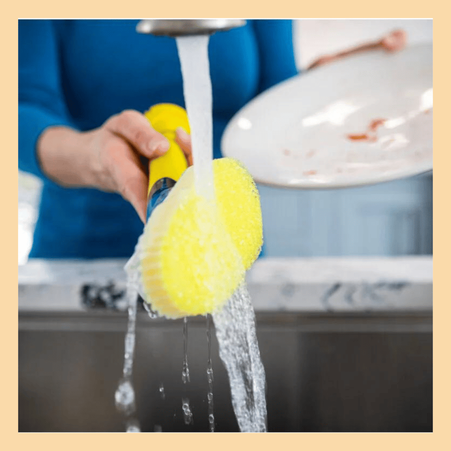 Dish Daddy – Þvottabursti - Gulur
