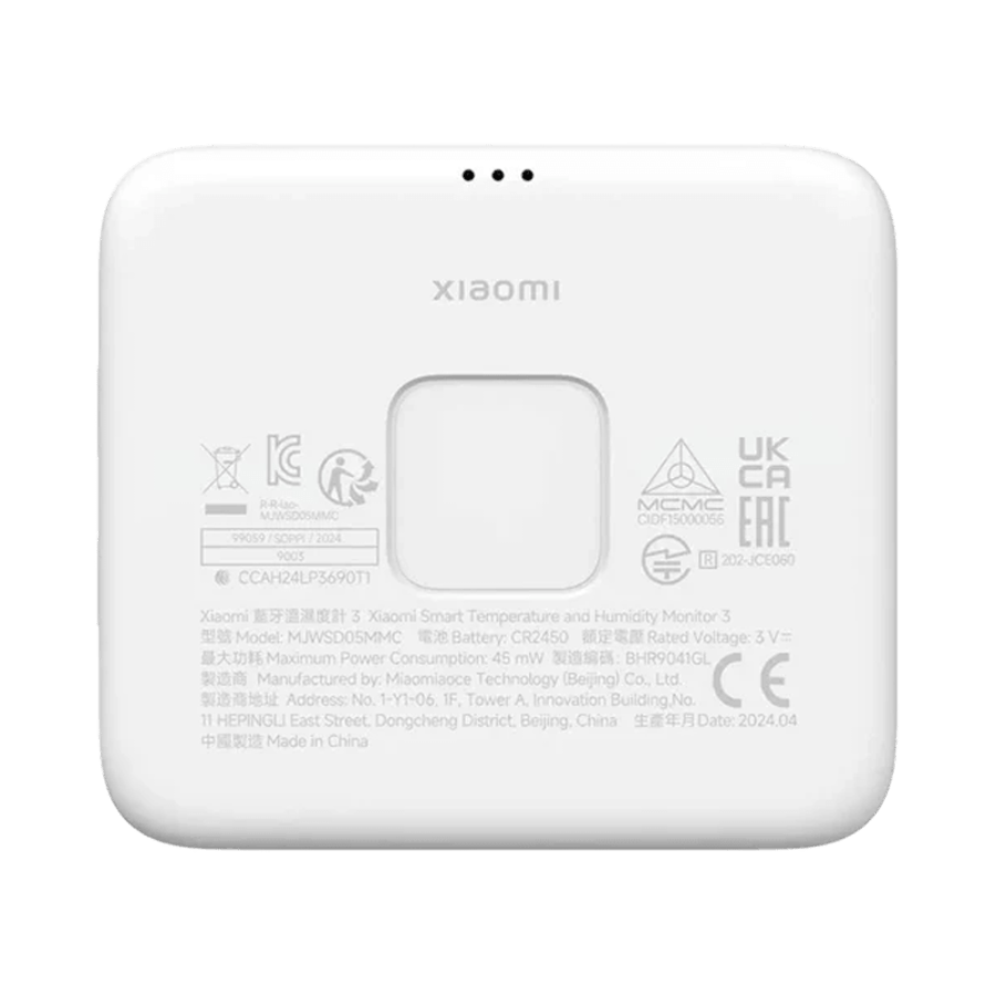 Xiaomi Temperature and Humidity Monitor 3 hita- og rakamælir