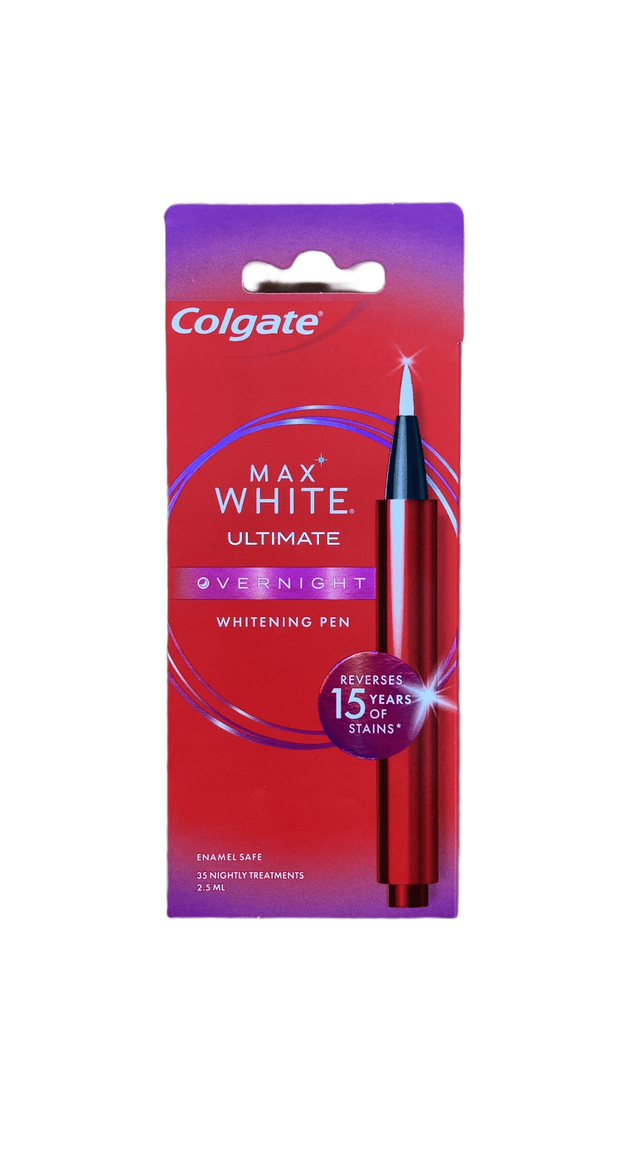 Colgate Max White Ultimate næturhvíttunarpenni 2,5 ml