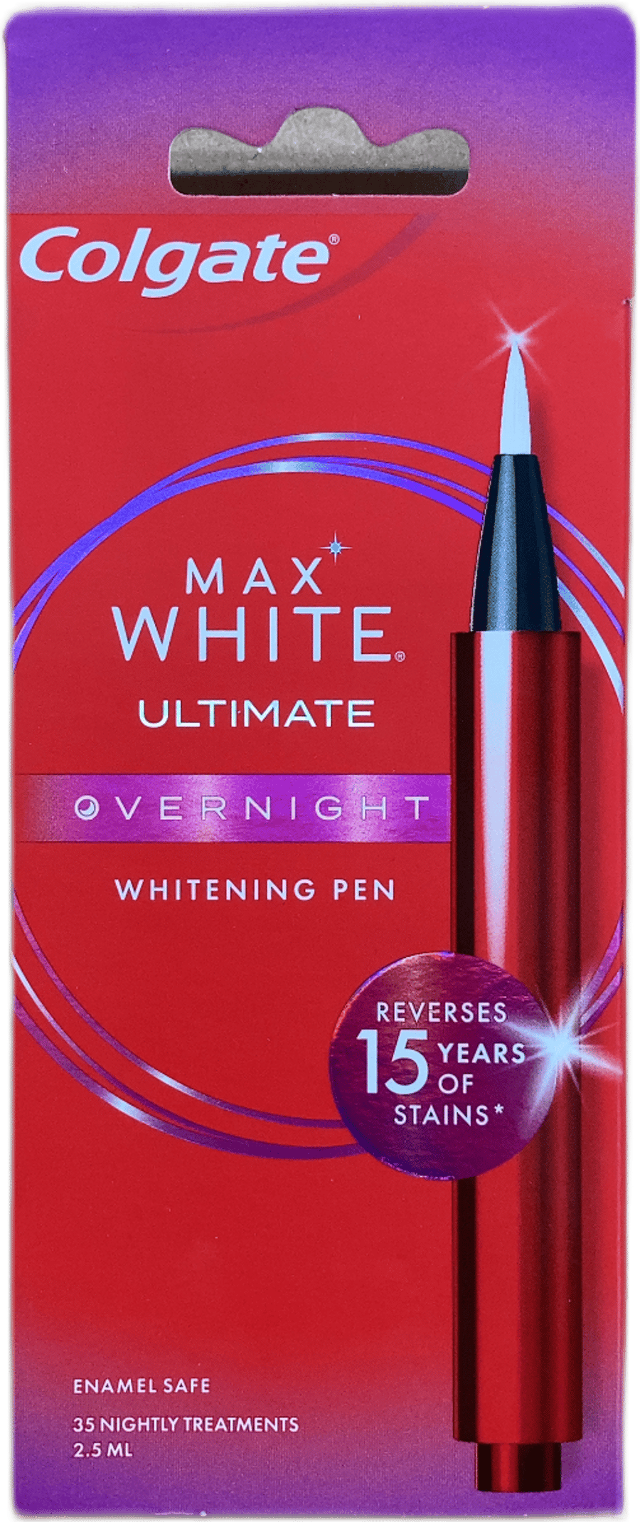 Colgate Max White Ultimate næturhvíttunarpenni 2,5 ml