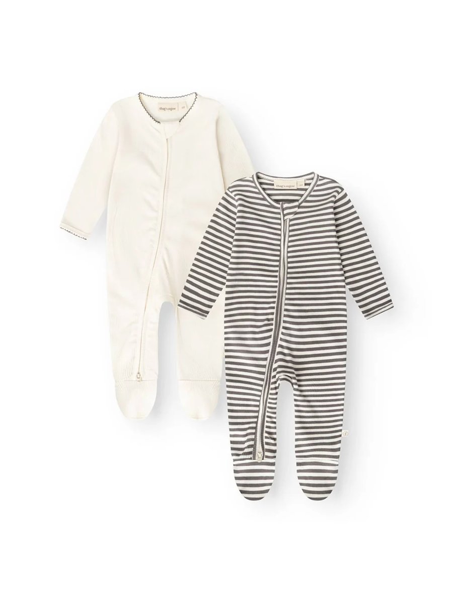 Jona galli 2-pack – Dark grey stripe