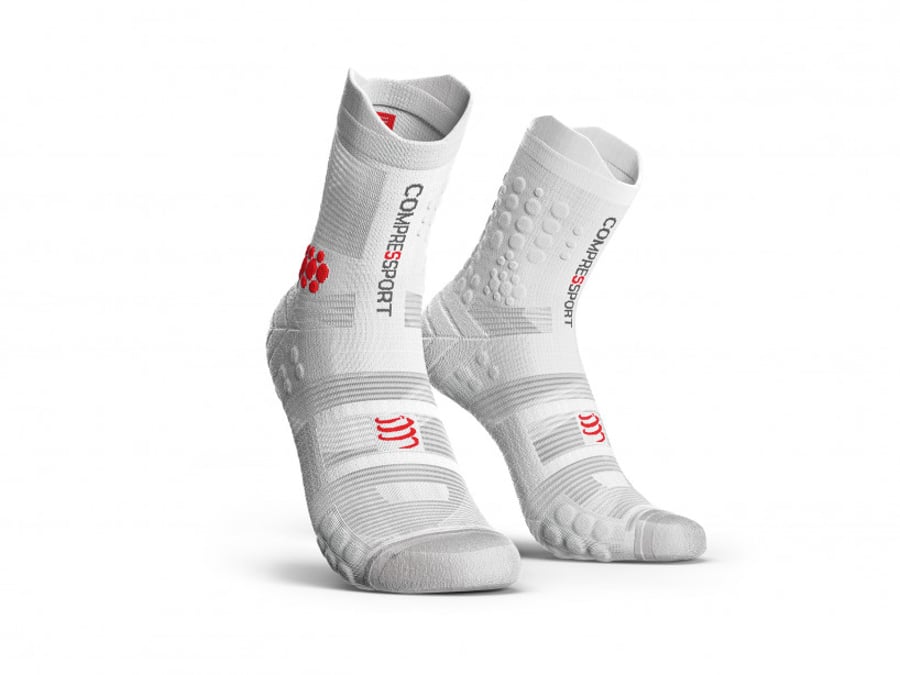 CompresSport Pro Racing Socks Trail Whit